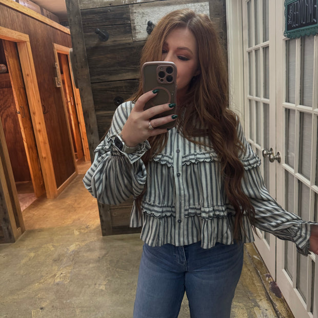 Vintage Cowgirl Blouse