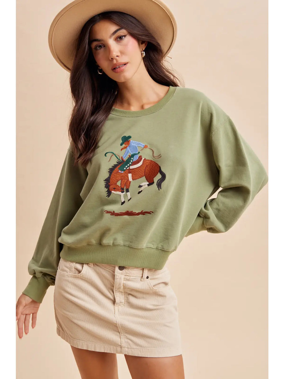 Dusty Bronc Sweatshirt