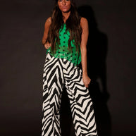 Out of Line Zebra Pants
