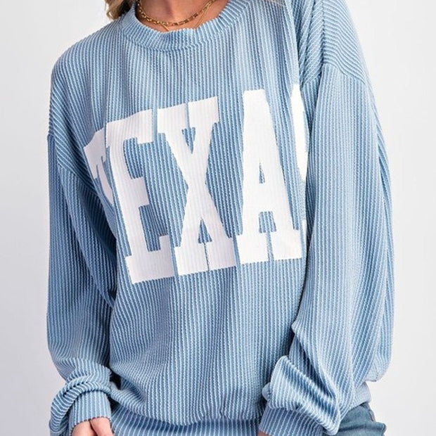 Texas Corded Sweatshirt