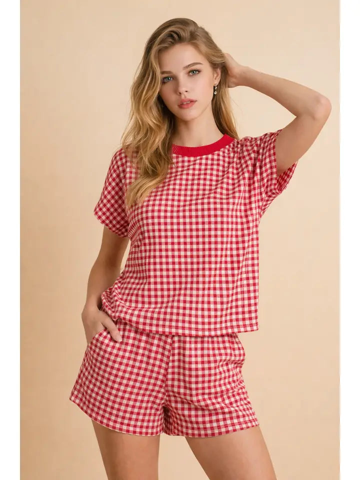 The Revere Gingham Set