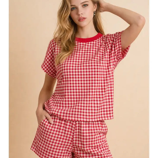 The Revere Gingham Set