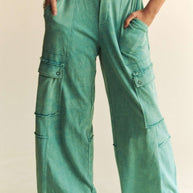 Mineral Wash Cargo Pants