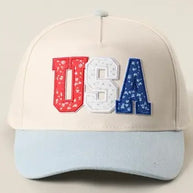 USA Letter Patch Cap