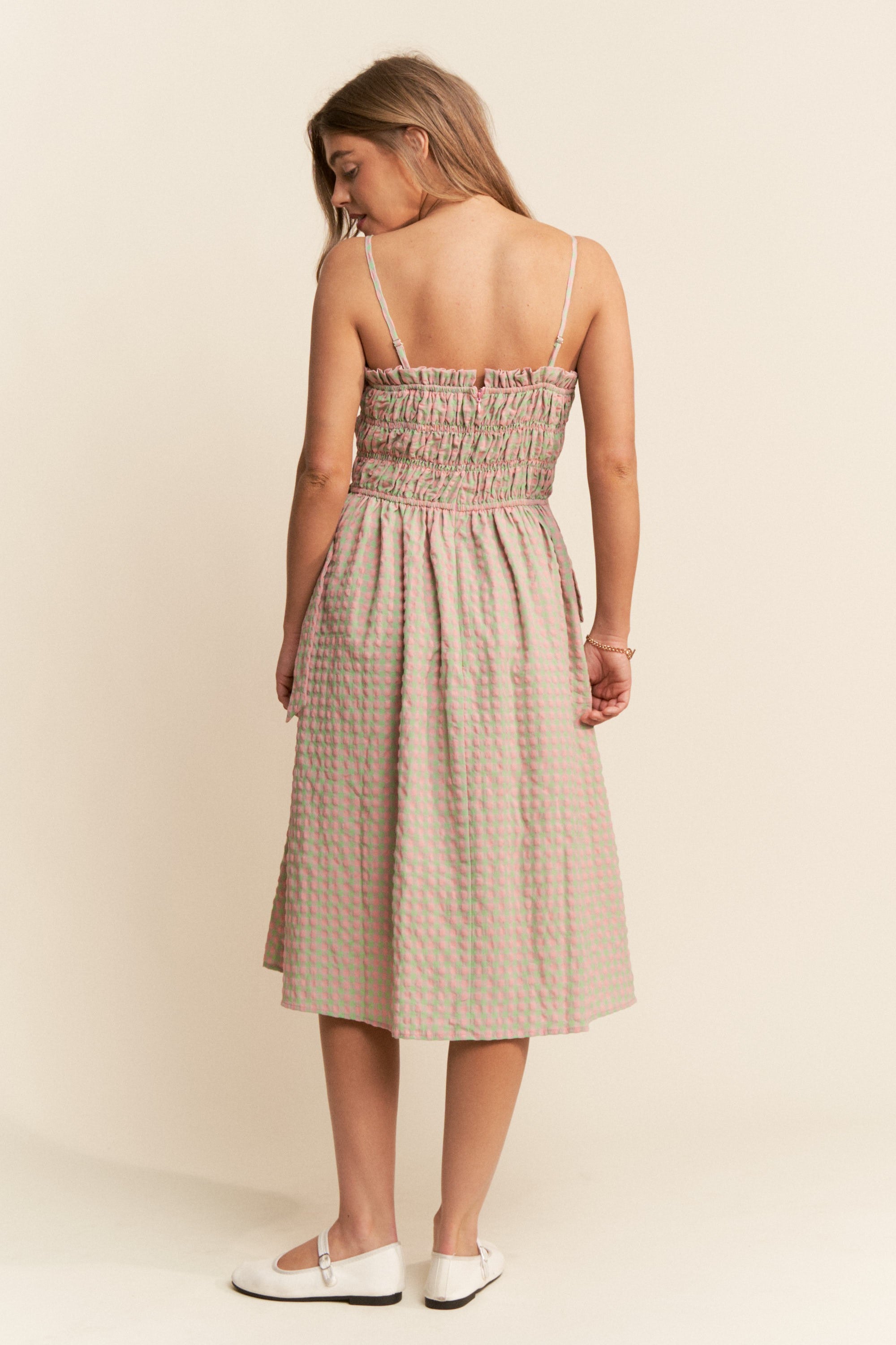 Bows & Ribbons Midi Dress