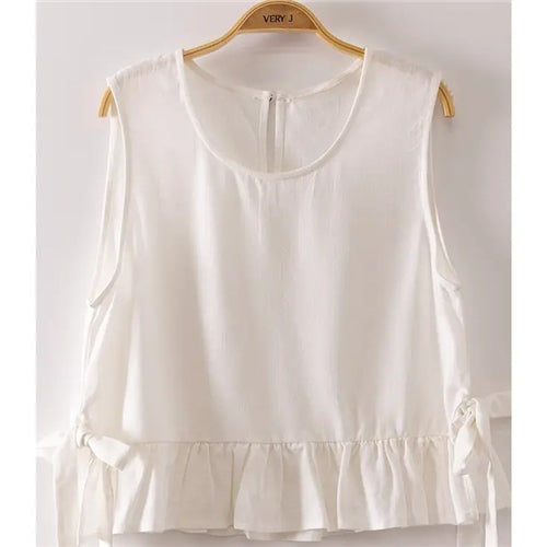 Pearlie Ruffled Top