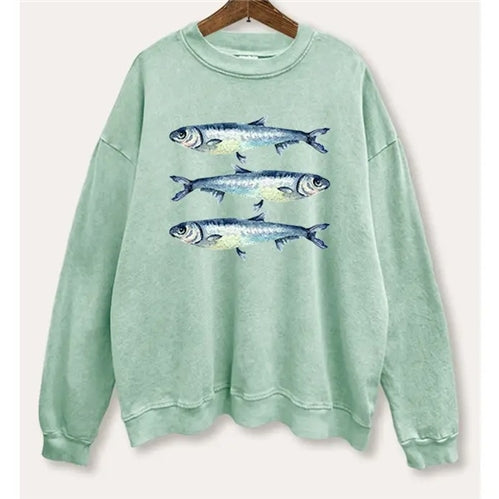 Three Sardines Sweatshirt