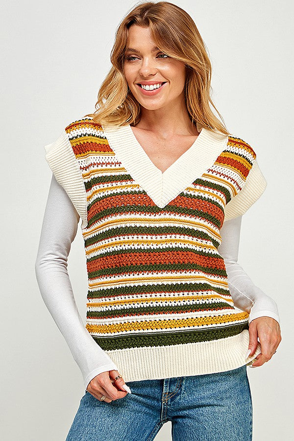 The Desert Honey Sweater Vest