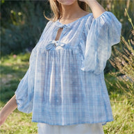Curvy Picnkey Blouse