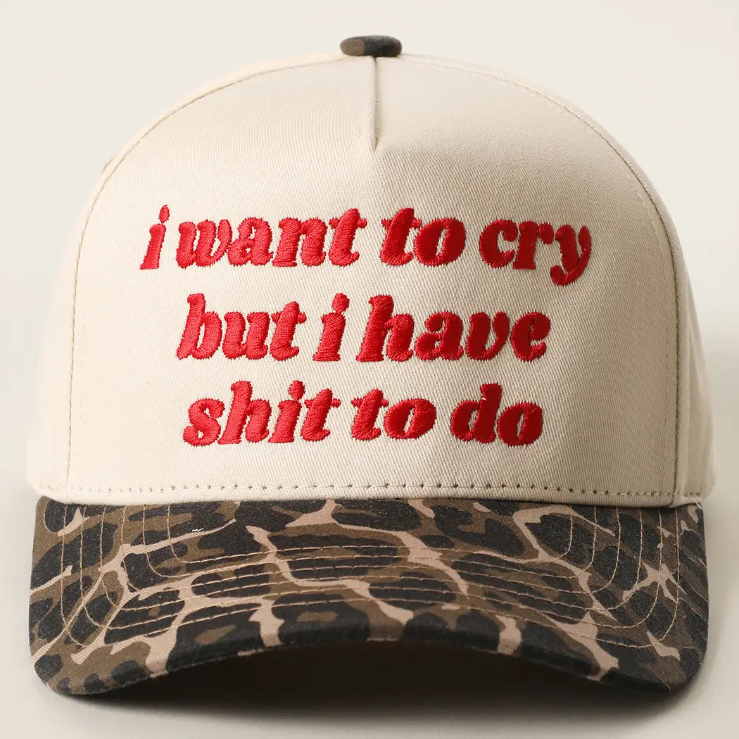 I want to Cry Trucker