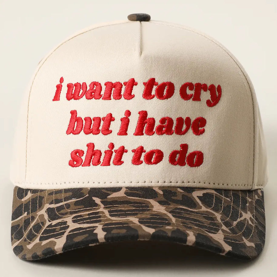 I want to Cry Trucker