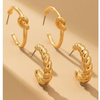 Modern Twist Earrings