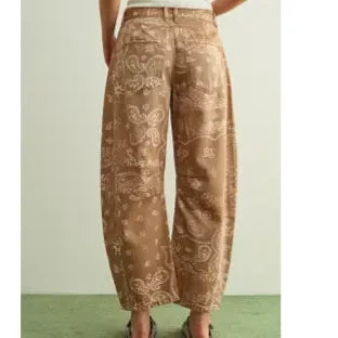 Paisley Print Pant