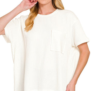 The Leisure Ribbed Tee