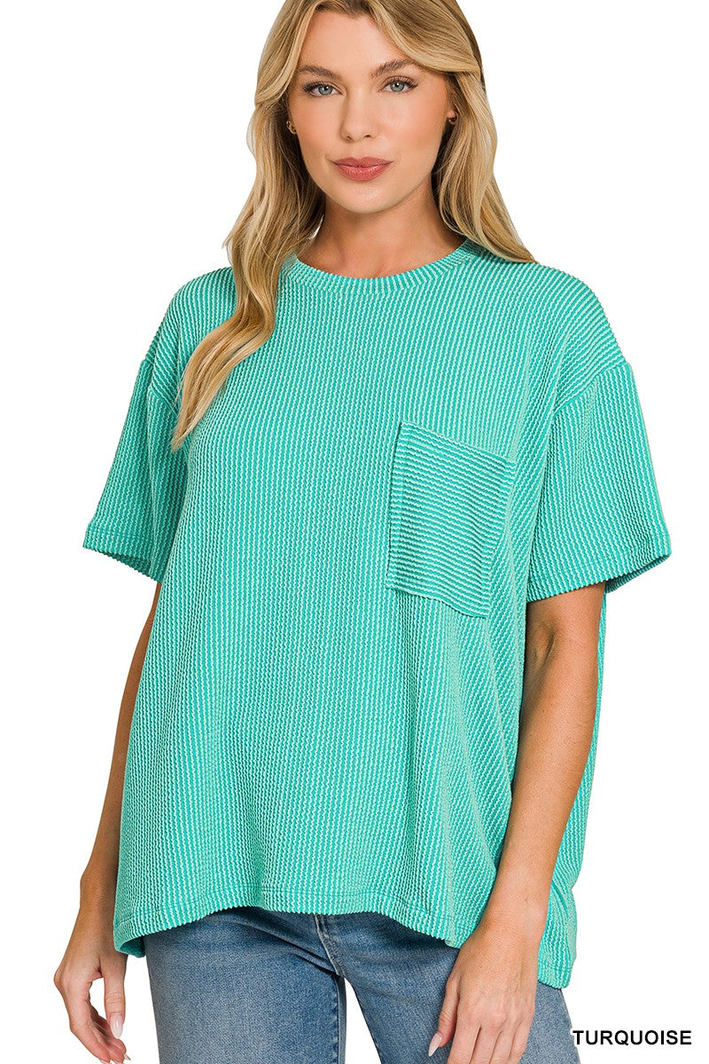 The Leisure Ribbed Tee
