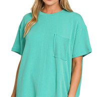 The Leisure Ribbed Tee