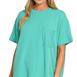 The Leisure Ribbed Tee