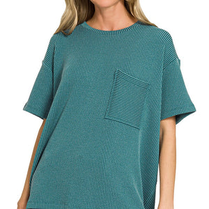 The Leisure Ribbed Tee