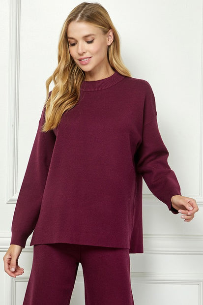 Baxter Mock Neck Sweater