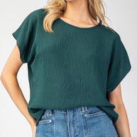 Split Pleat Top