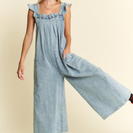 Tuckett Denim Jumpsuit