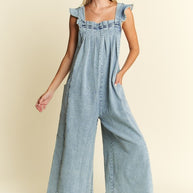 Tuckett Denim Jumpsuit