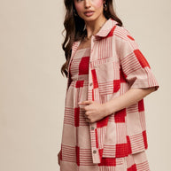 Chic Plaid Set