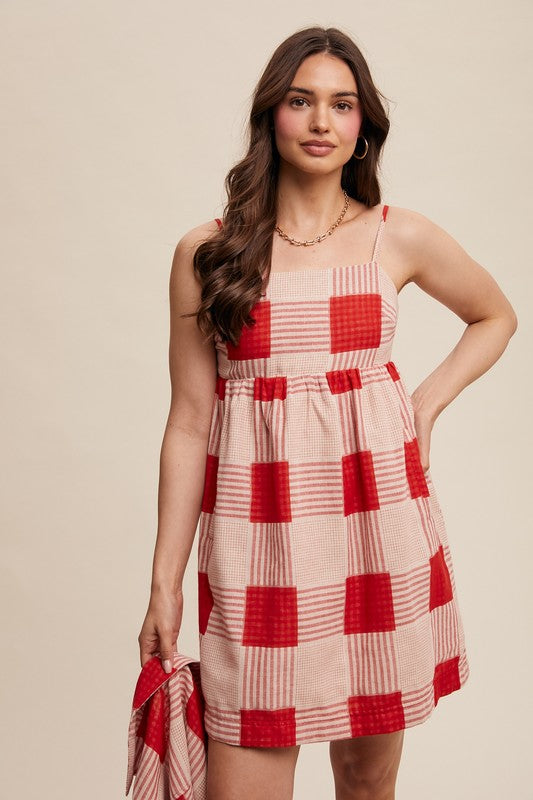 Chic Plaid Set