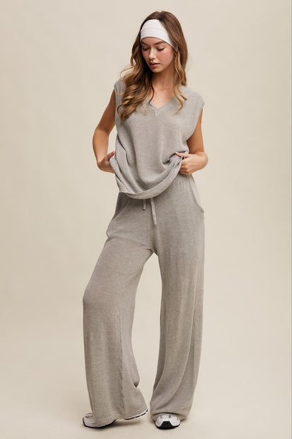 Foggy Skies Pant Set