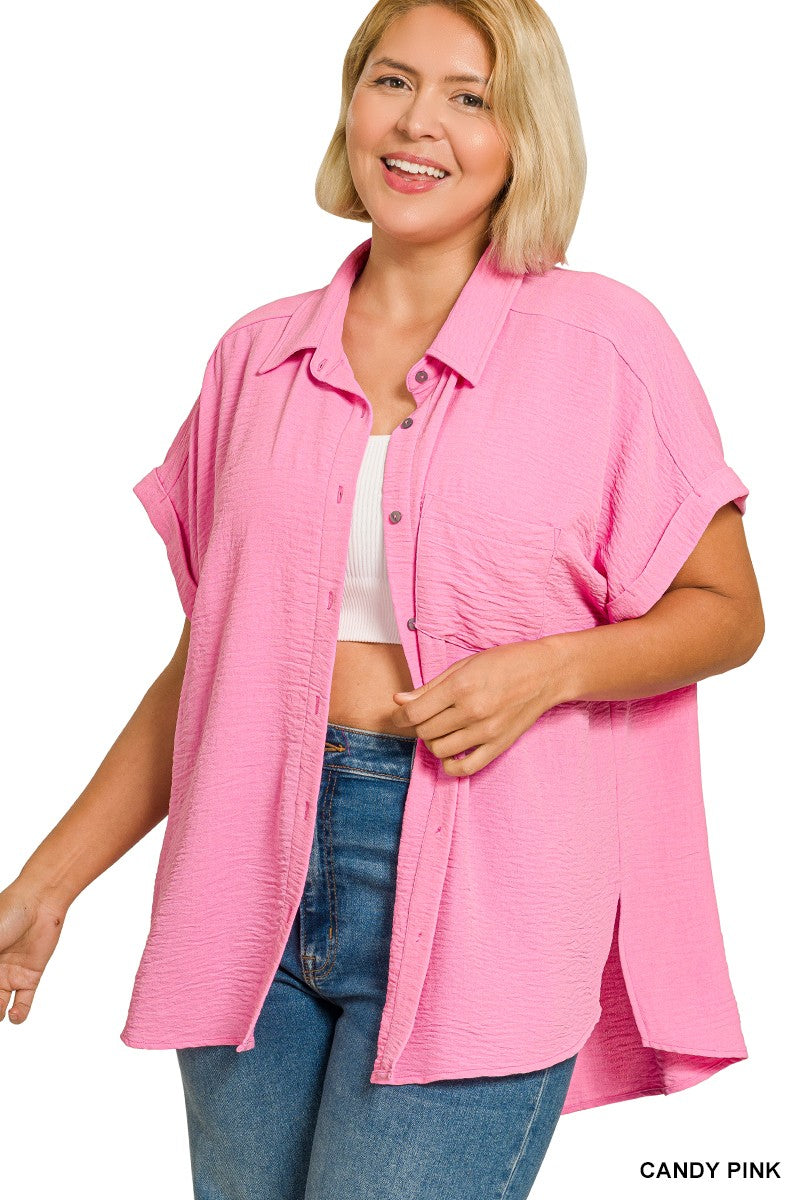 Curvy Brenna Blouse