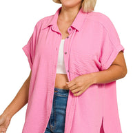 Curvy Brenna Blouse