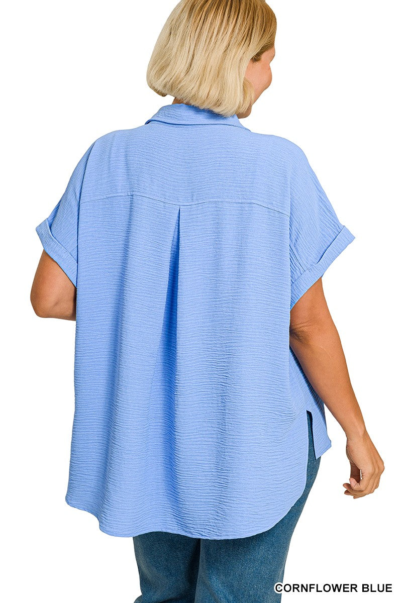Curvy Brenna Blouse