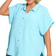 Curvy Brenna Blouse