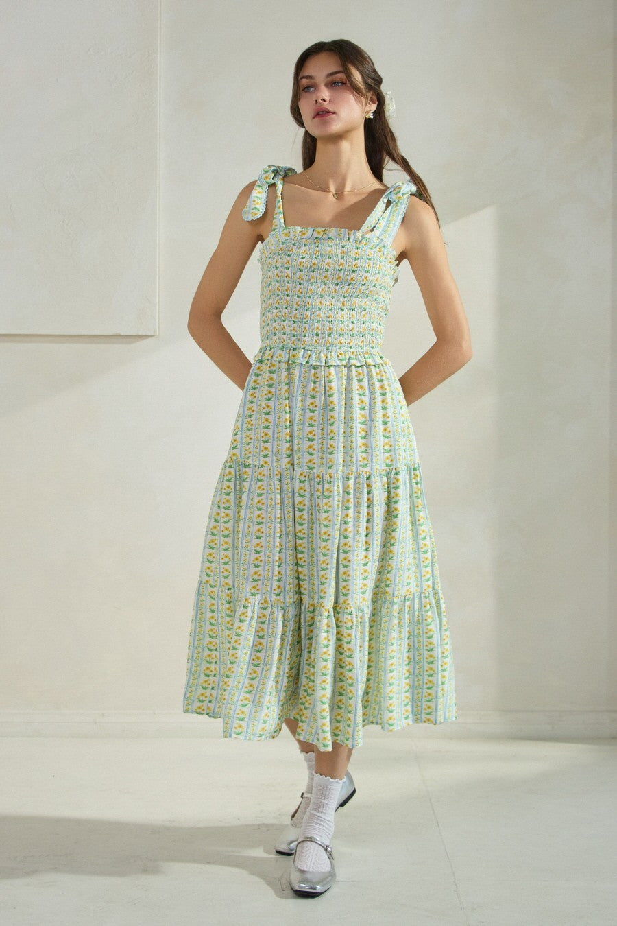 Curvy Garden Party Dress