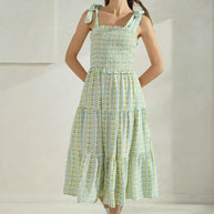 Curvy Garden Party Dress