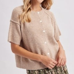 Fawn Cardigan Sweater
