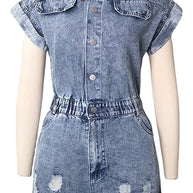 The Raleigh Denim Romper