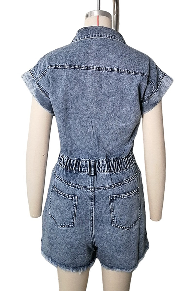 The Raleigh Denim Romper