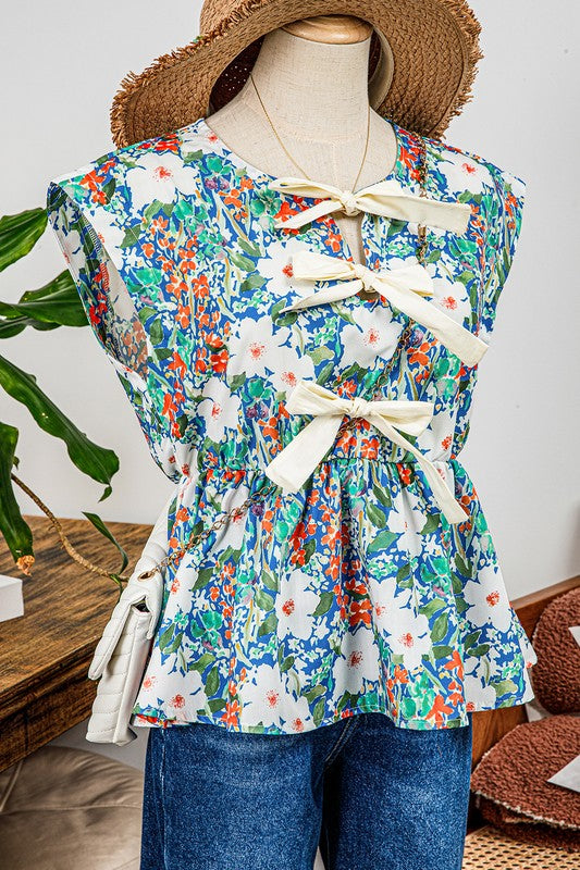 Blooming Floral Top