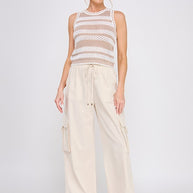 Utility Linen Pants