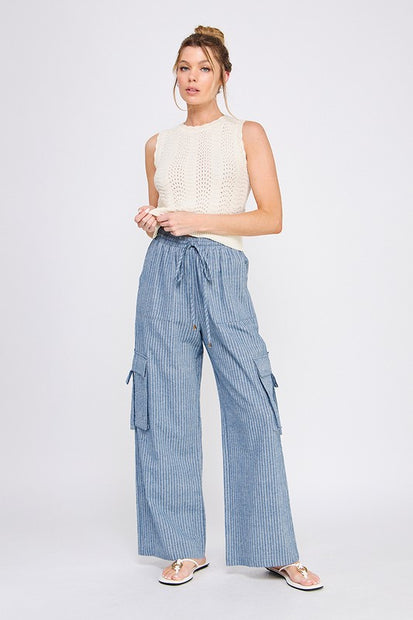 Utility Linen Pants