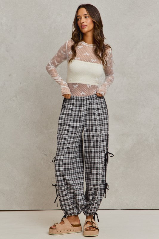 Plaidster Jogger Pants