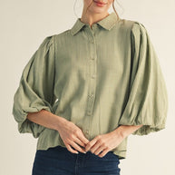 Paris Puff Sleeve Blouse