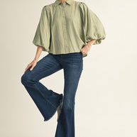 Paris Puff Sleeve Blouse