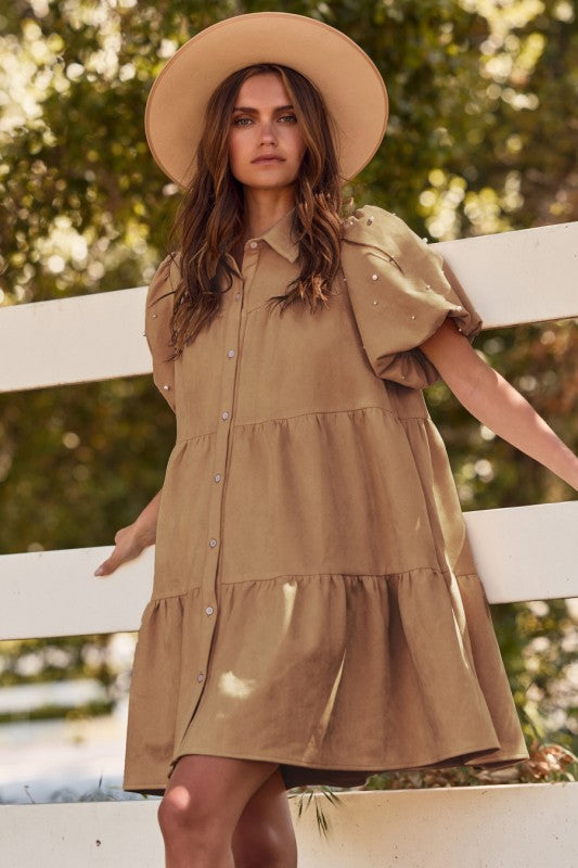 Pearl Tiered Dress