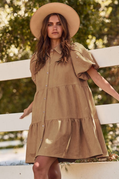Pearl Tiered Dress