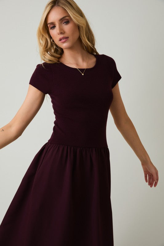 Wine Down Dress