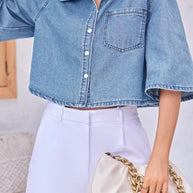The Rosie Denim Top
