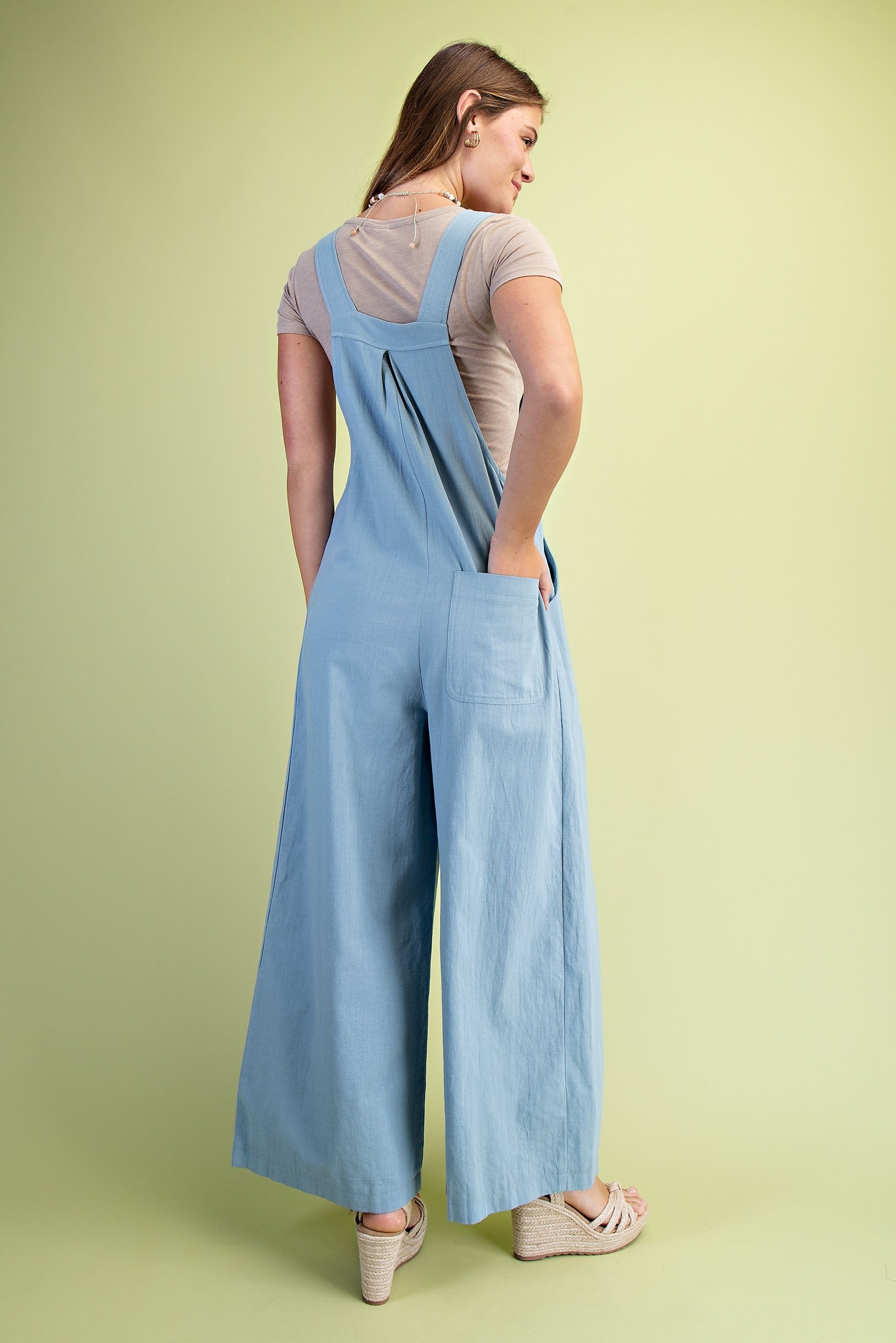 Pintuck Overall