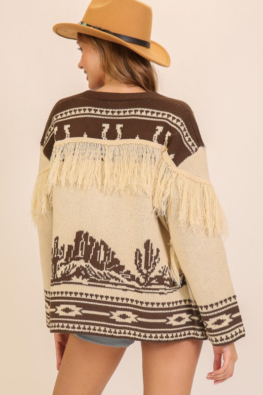 Western Vibe Sweater